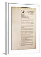 The United States Constitution, 1787-American School-Framed Giclee Print