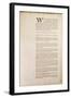 The United States Constitution, 1787-American School-Framed Giclee Print