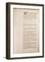 The United States Constitution, 1787-American School-Framed Premium Giclee Print