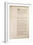 The United States Constitution, 1787-American School-Framed Giclee Print