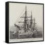 The United States Cruiser Chicago-null-Framed Stretched Canvas