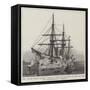 The United States Cruiser Chicago-null-Framed Stretched Canvas