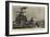 The United States Fleet at Key West, the Torpedo Boat Cushing Carrying Despatches to the Flagship-null-Framed Giclee Print