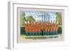 The United States Marine Band at the White House-W.l. Radcliffe-Framed Art Print