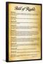 The United States of America - Bill of Rights-Trends International-Framed Poster
