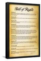 The United States of America - Bill of Rights-Trends International-Framed Poster