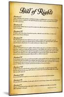 The United States of America - Bill of Rights-Trends International-Mounted Poster