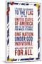 The United States Of America - Pledge Of Allegiance-Trends International-Mounted Poster