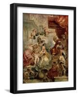 The Uniting of Great Britain, C1632-1633-Peter Paul Rubens-Framed Giclee Print
