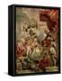 The Uniting of Great Britain, C1632-1633-Peter Paul Rubens-Framed Stretched Canvas