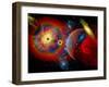 The Universe in a Perpetual State of Chaos-Stocktrek Images-Framed Premium Photographic Print