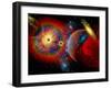 The Universe in a Perpetual State of Chaos-Stocktrek Images-Framed Premium Photographic Print