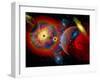 The Universe in a Perpetual State of Chaos-Stocktrek Images-Framed Photographic Print