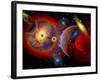 The Universe in a Perpetual State of Chaos-Stocktrek Images-Framed Photographic Print