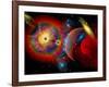 The Universe in a Perpetual State of Chaos-Stocktrek Images-Framed Photographic Print
