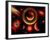 The Universe Is a Place of Intense Color and Beauty-Stocktrek Images-Framed Photographic Print