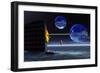 The Universe of Cyberspace-null-Framed Art Print