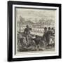 The Universities' Boat-Race, Coaching the Cambridge Crew-null-Framed Giclee Print