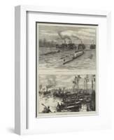 The Universities' Boat-Race-Frank Dadd-Framed Giclee Print