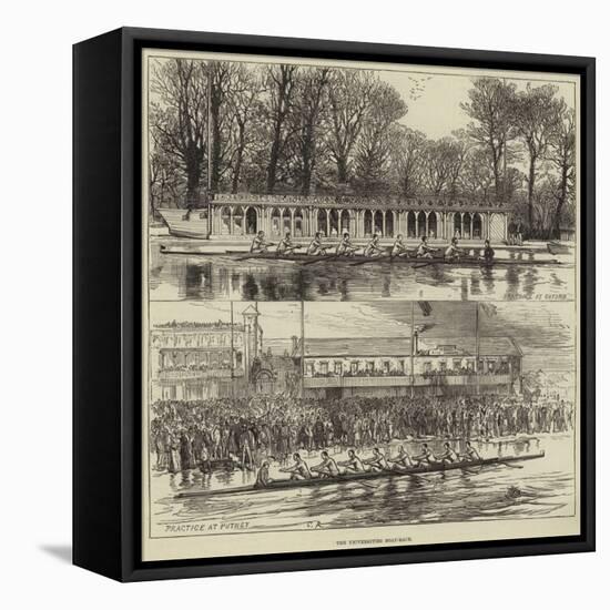 The Universities Boat-Race-null-Framed Stretched Canvas