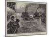 The University Boat-Race, a Sketch from the Press Boat-Sydney Prior Hall-Mounted Giclee Print