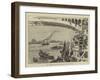 The University Boat Race, Sketch at Barnes Bridge-Sydney Prior Hall-Framed Giclee Print