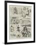 The University Boat-Race, Sketches before the Race-Alfred Courbould-Framed Giclee Print