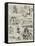 The University Boat-Race, Sketches before the Race-Alfred Courbould-Framed Stretched Canvas