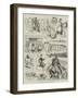 The University Boat-Race, Sketches before the Race-Alfred Courbould-Framed Giclee Print