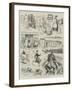 The University Boat-Race, Sketches before the Race-Alfred Courbould-Framed Giclee Print