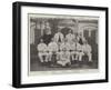 The University Boat-Race, the Cambridge Crew, the Favourites-null-Framed Giclee Print