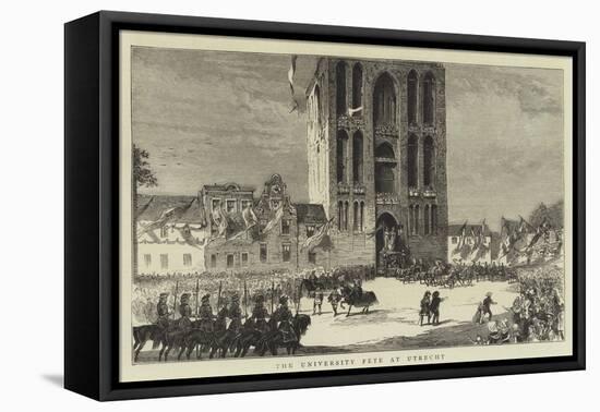 The University Fete at Utrecht-null-Framed Stretched Canvas