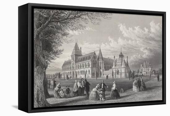 The University Museum: Oxford Almanack for 1860, 1860-John Le Keux-Framed Stretched Canvas