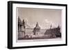 The University of London, Gower Street, St Pancras, London, C1835-Thomas Higham-Framed Giclee Print