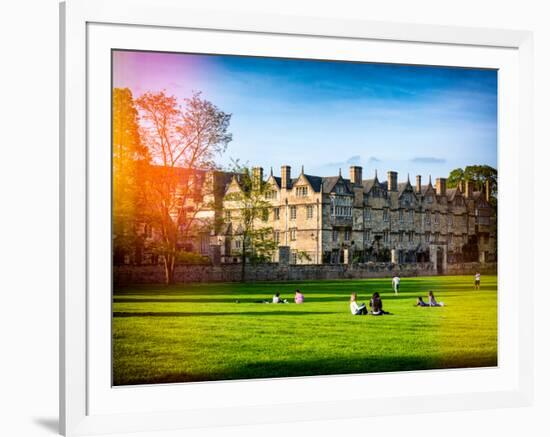 The University of Oxford - Architecture & Building - Oxford - UK - England - United Kingdom-Philippe Hugonnard-Framed Photographic Print