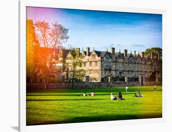 The University of Oxford - Architecture & Building - Oxford - UK - England - United Kingdom-Philippe Hugonnard-Framed Photographic Print