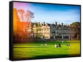 The University of Oxford - Architecture & Building - Oxford - UK - England - United Kingdom-Philippe Hugonnard-Framed Stretched Canvas