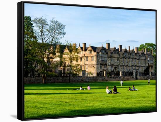 The University of Oxford - Architecture & Building - Oxford - UK - England - United Kingdom-Philippe Hugonnard-Framed Stretched Canvas