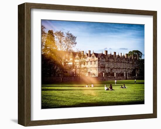 The University of Oxford - Architecture & Building - Oxford - UK - England - United Kingdom-Philippe Hugonnard-Framed Art Print