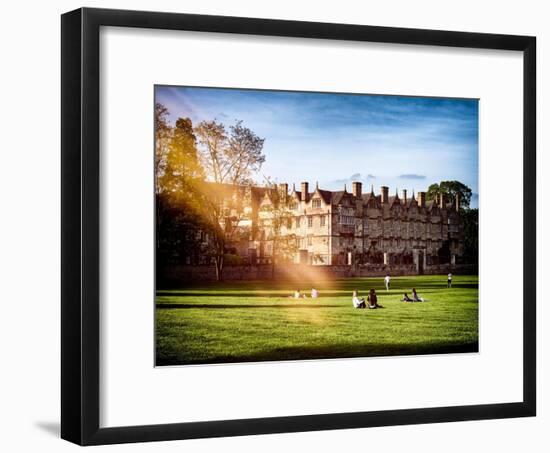 The University of Oxford - Architecture & Building - Oxford - UK - England - United Kingdom-Philippe Hugonnard-Framed Art Print