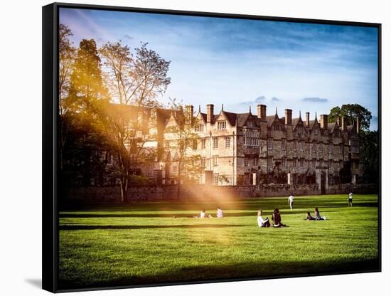 The University of Oxford - Architecture & Building - Oxford - UK - England - United Kingdom-Philippe Hugonnard-Framed Stretched Canvas