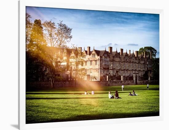 The University of Oxford - Architecture & Building - Oxford - UK - England - United Kingdom-Philippe Hugonnard-Framed Art Print