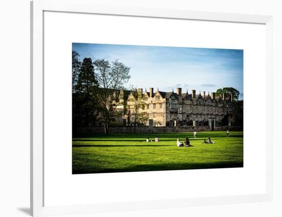 The University of Oxford - Architecture & Building - Oxford - UK - England - United Kingdom-Philippe Hugonnard-Framed Art Print