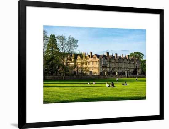 The University of Oxford - Architecture & Building - Oxford - UK - England - United Kingdom-Philippe Hugonnard-Framed Art Print