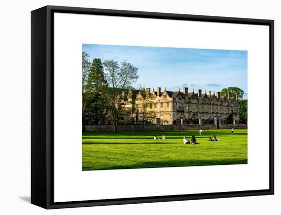 The University of Oxford - Architecture & Building - Oxford - UK - England - United Kingdom-Philippe Hugonnard-Framed Stretched Canvas