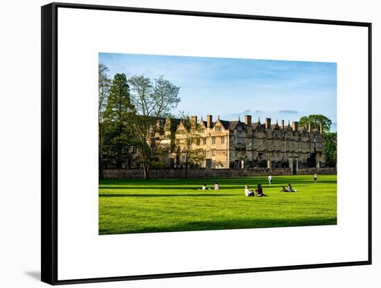 The University of Oxford - Architecture & Building - Oxford - UK - England - United Kingdom-Philippe Hugonnard-Framed Stretched Canvas