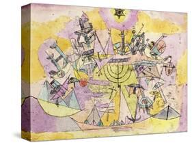 The Unlucky Ships-Paul Klee-Stretched Canvas