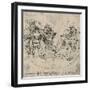 'The Unmasking of Envy', c1480 (1945)-Leonardo Da Vinci-Framed Giclee Print