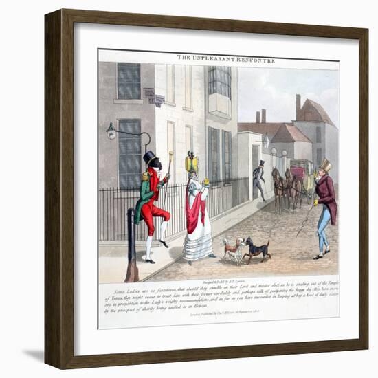 The Unpleasant Rencontre-Daniel Thomas Egerton-Framed Giclee Print