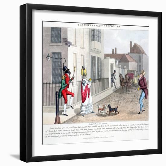 The Unpleasant Rencontre-Daniel Thomas Egerton-Framed Giclee Print